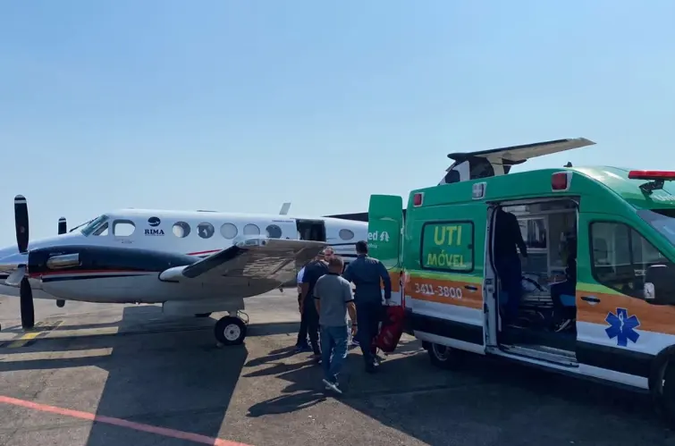 UTI no céu: conheça o transporte aeromédico realizado pela RIMA para salvar vidas