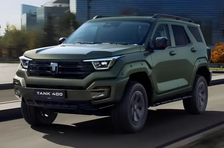 GWM Tank 400 chegará ao Brasil para enfrentar Toyota SW4 com proposta híbrida e mais luxo