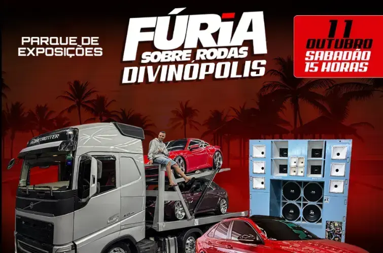 Faltam apenas 4 dias para o Fúria Sobre Rodas agitar Divinópolis com potência e adrenalina
