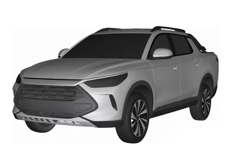 Picape da BYD rival da Toro tem design vazado; veja quando será lançada