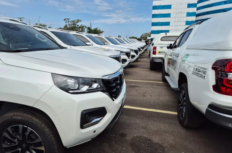 Detran-RO recebe 60 veículos novos e amplia estrutura de atendimento em Rondônia