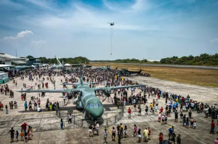 Base Aérea de Porto Velho realiza Portões Abertos com aeronaves, carros antigos e atrações culturais
