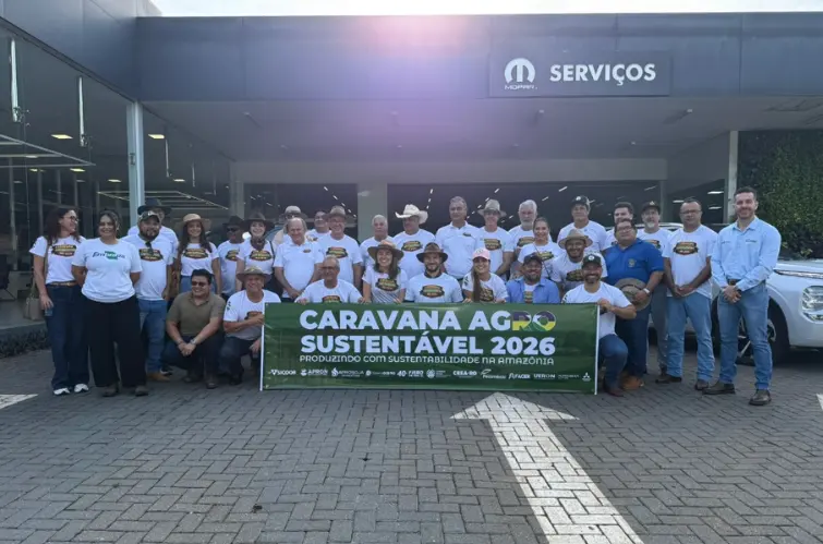 Caravana Agro Sustentável RO 2026 percorre o estado e reforça demandas do setor produtivo