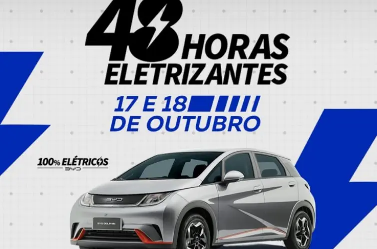 BYD Saga Porto Velho faz mega ação com bônus de até R$ 20 mil e descontos em carros elétricos