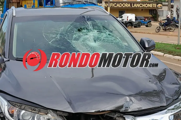 Idoso é atropelado em faixa de pedestre e fica em estado grave em Porto Velho