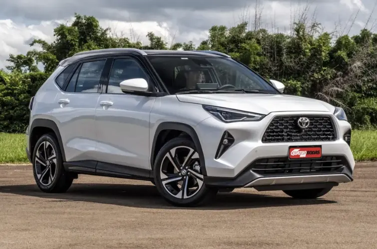 Toyota Yaris Cross flex perde desempenho e consumo eficiente das versões híbridas