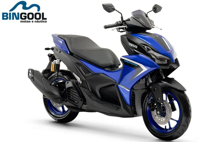 Bingool Motos realiza lançamento da nova Yamaha Aerox com café da manhã, test ride e condições especiais neste sabado