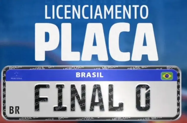 Prazo para veículos com final de placa 0 vai até 31 de outubro em Rondônia