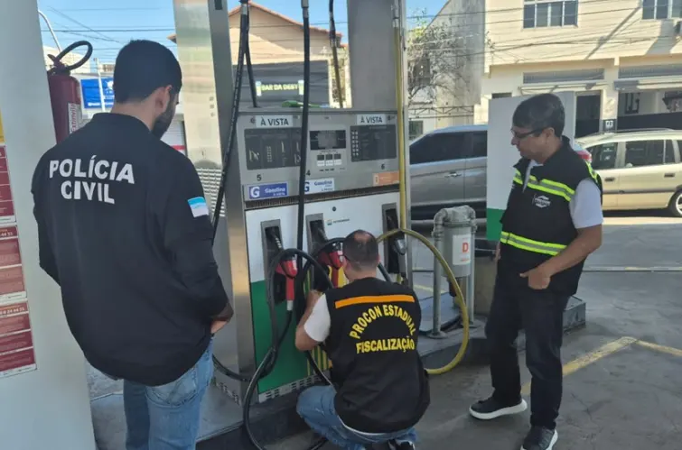 Polícia Civil intensifica fiscalização em postos de combustíveis em Porto Velho