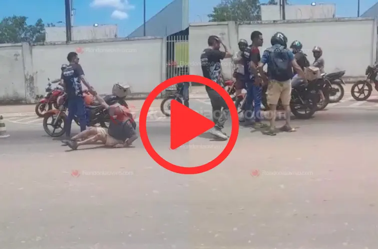 Óleo derramado em avenida provoca vários acidentes na zonal Sul de Porto Velho