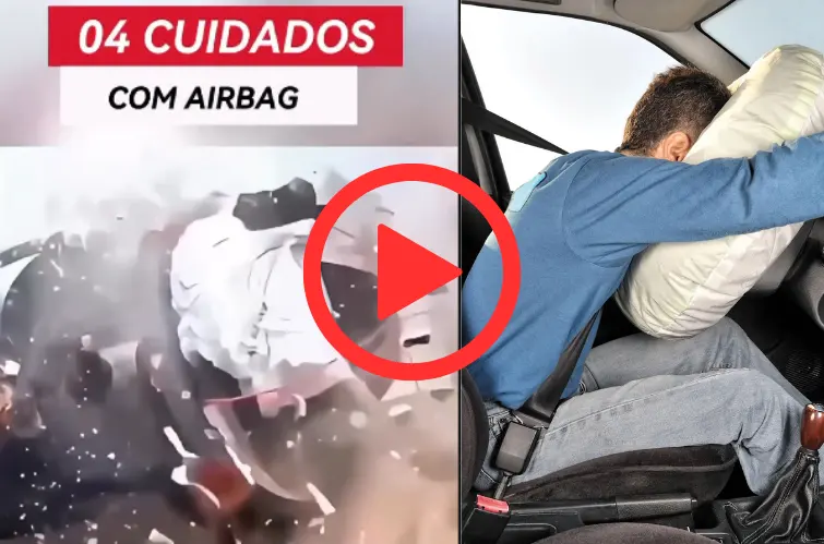 4 cuidados com o airbag que podem evitar ferimentos graves em um acidente-VIDEO