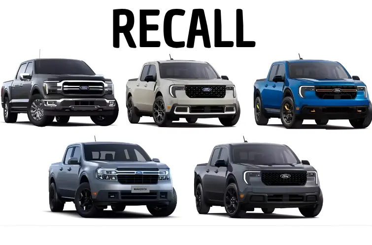 Ford F-150 modelos 2023 a 2026 e Ford Maverick modelos 2022 a 2026