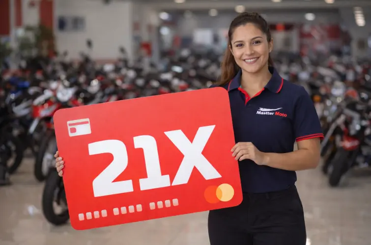 Mastter Moto tem modalidade de consórcio que permite parcelar o lance em até 21 vezes no cartão