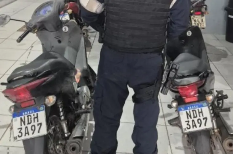 Mulher é presa ao ser flagrada com motocicleta clonada em Porto Velho