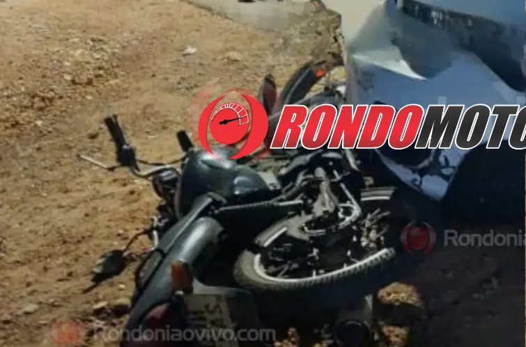 Inabilitada sofre graves ferimentos após colisão entre moto e carro em Porto Velho