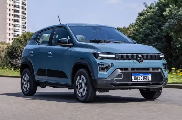 Renault Kwid E-Tech 2026 é renovado e mantém posto de carro elétrico mais barato do Brasil